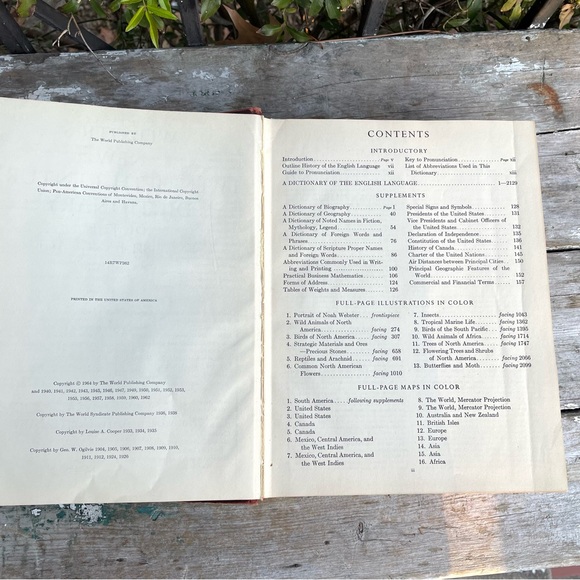 Websters Dictionary new twentieth century 1964 - Picture 8 of 10